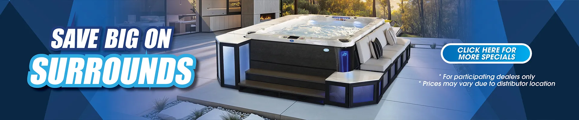 Calspas hot tub being used in a family setting - Bayonne